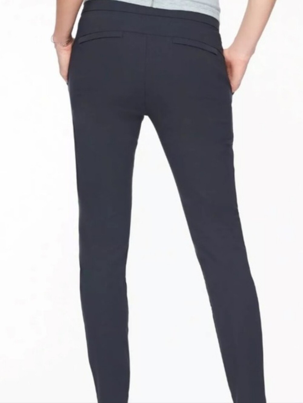 Athleta Wander Stash Skinny Pant Navy Blue Size 2 - Picture 2 of 9